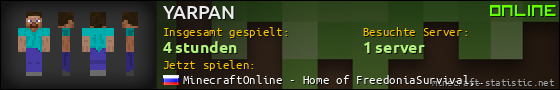 Benutzerleisten 560x90 für YARPAN