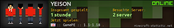Benutzerleisten 560x90 für YEISON