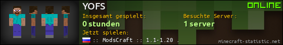 Benutzerleisten 560x90 für YOFS
