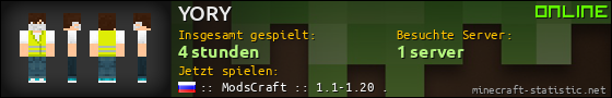 Benutzerleisten 560x90 für YORY