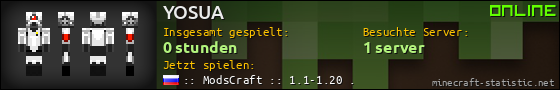 Benutzerleisten 560x90 für YOSUA
