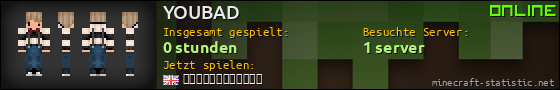 Benutzerleisten 560x90 für YOUBAD