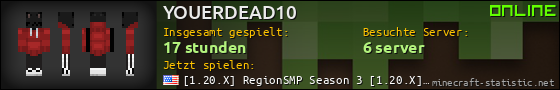 Benutzerleisten 560x90 für YOUERDEAD10