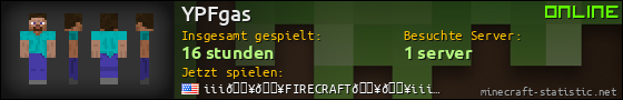 Benutzerleisten 560x90 für YPFgas