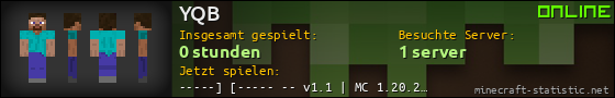 Benutzerleisten 560x90 für YQB