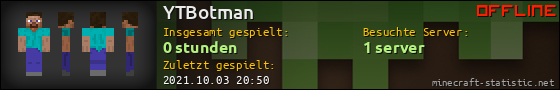 Benutzerleisten 560x90 für YTBotman