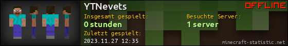 Benutzerleisten 560x90 für YTNevets