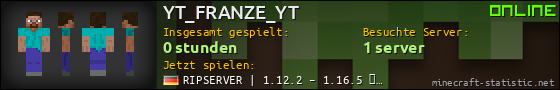 Benutzerleisten 560x90 für YT_FRANZE_YT