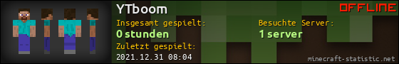 Benutzerleisten 560x90 für YTboom