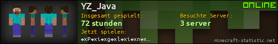 Benutzerleisten 560x90 für YZ_Java
