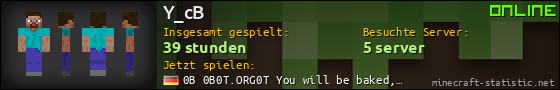 Benutzerleisten 560x90 für Y_cB