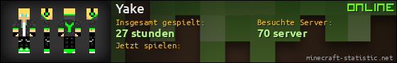 Benutzerleisten 560x90 für Yake
