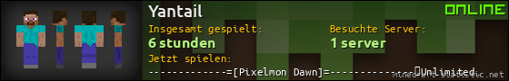 Benutzerleisten 560x90 für Yantail