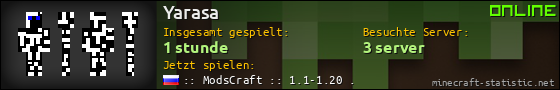 Benutzerleisten 560x90 für Yarasa