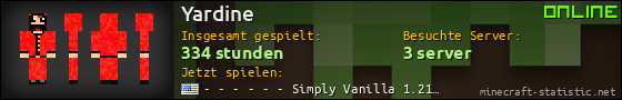 Benutzerleisten 560x90 für Yardine