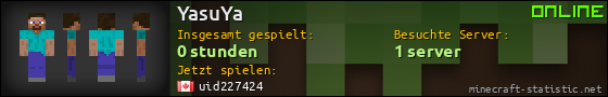 Benutzerleisten 560x90 für YasuYa
