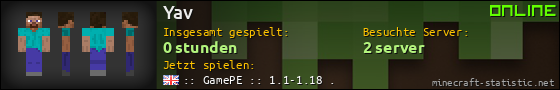 Benutzerleisten 560x90 für Yav