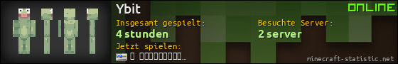 Benutzerleisten 560x90 für Ybit