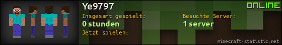 Benutzerleisten 560x90 für Ye9797
