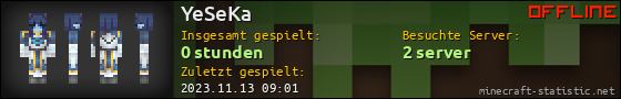 Benutzerleisten 560x90 für YeSeKa