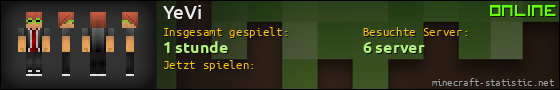 Benutzerleisten 560x90 für YeVi