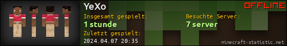 Benutzerleisten 560x90 für YeXo