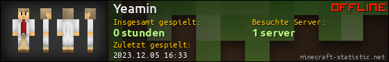 Benutzerleisten 560x90 für Yeamin
