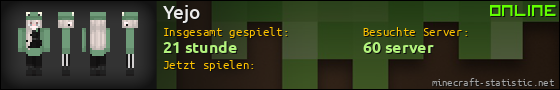 Benutzerleisten 560x90 für Yejo