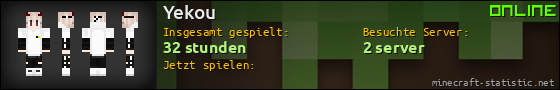 Benutzerleisten 560x90 für Yekou