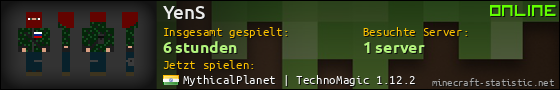 Benutzerleisten 560x90 für YenS