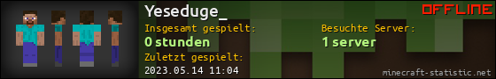 Benutzerleisten 560x90 für Yeseduge_