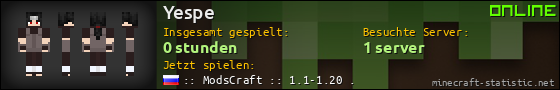 Benutzerleisten 560x90 für Yespe