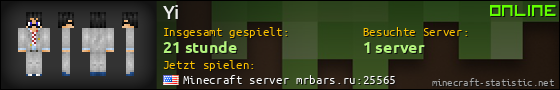 Benutzerleisten 560x90 für Yi