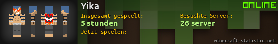 Benutzerleisten 560x90 für Yika