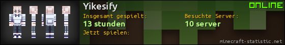 Benutzerleisten 560x90 für Yikesify