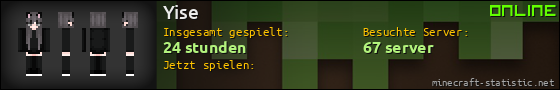 Benutzerleisten 560x90 für Yise