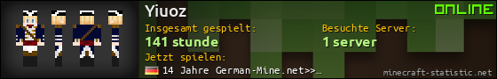 Benutzerleisten 560x90 für Yiuoz