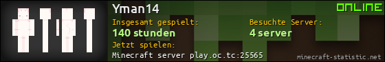 Benutzerleisten 560x90 für Yman14
