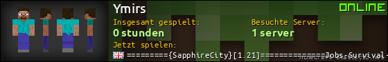 Benutzerleisten 560x90 für Ymirs