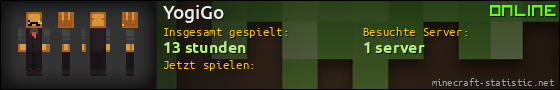 Benutzerleisten 560x90 für YogiGo