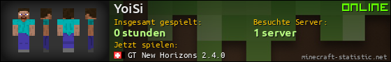 Benutzerleisten 560x90 für YoiSi