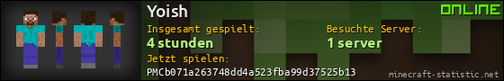 Benutzerleisten 560x90 für Yoish
