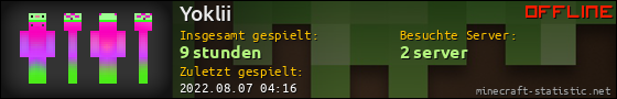 Benutzerleisten 560x90 für Yoklii