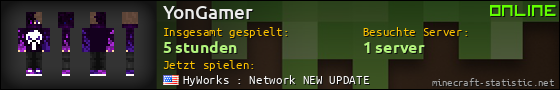 Benutzerleisten 560x90 für YonGamer