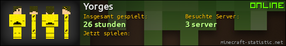 Benutzerleisten 560x90 für Yorges