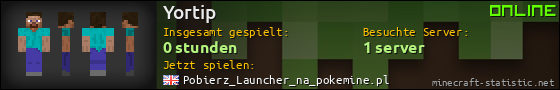 Benutzerleisten 560x90 für Yortip