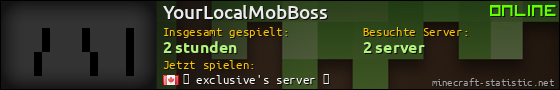 Benutzerleisten 560x90 für YourLocalMobBoss