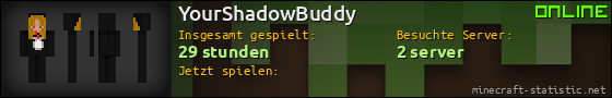 Benutzerleisten 560x90 für YourShadowBuddy