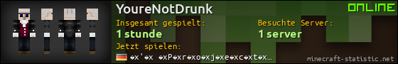 Benutzerleisten 560x90 für YoureNotDrunk