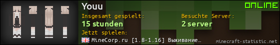 Benutzerleisten 560x90 für Youu